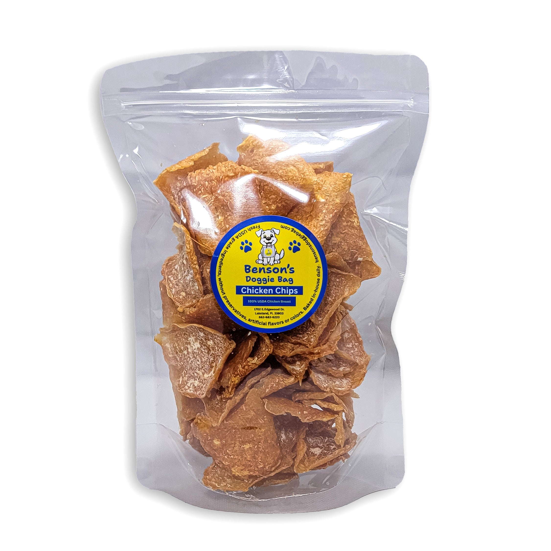 Chicken Chips – Benson's Doggie Bag