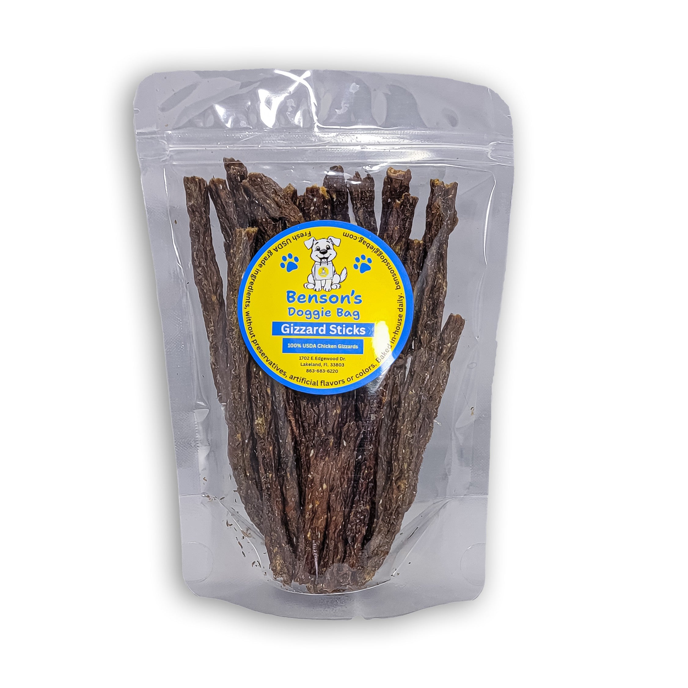 ドッグフード Bangdy Gizzard Sticks – Benson's Doggie Bag